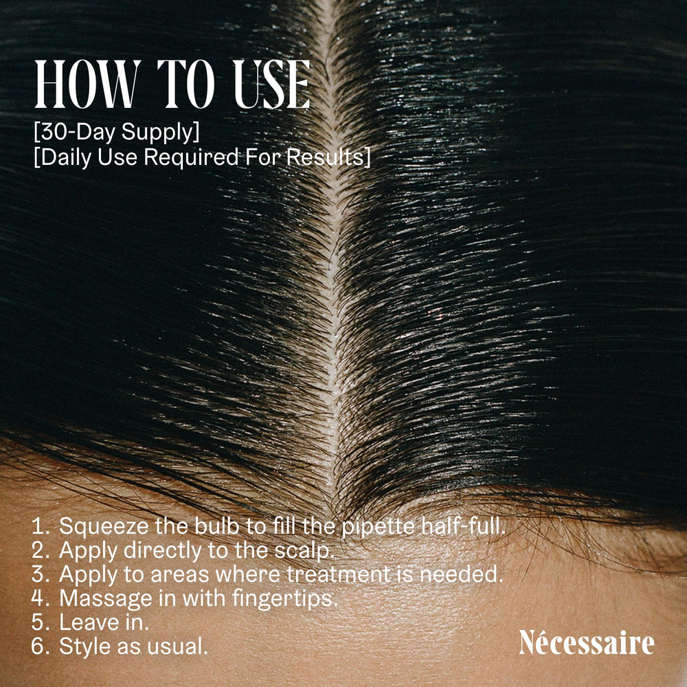 Eco-friendly packaging of Nécessaire Rosemary Serum.