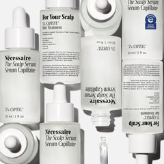 Nécessaire Scalp Serum Capixyl demonstrates potential for fuller, thicker hair.