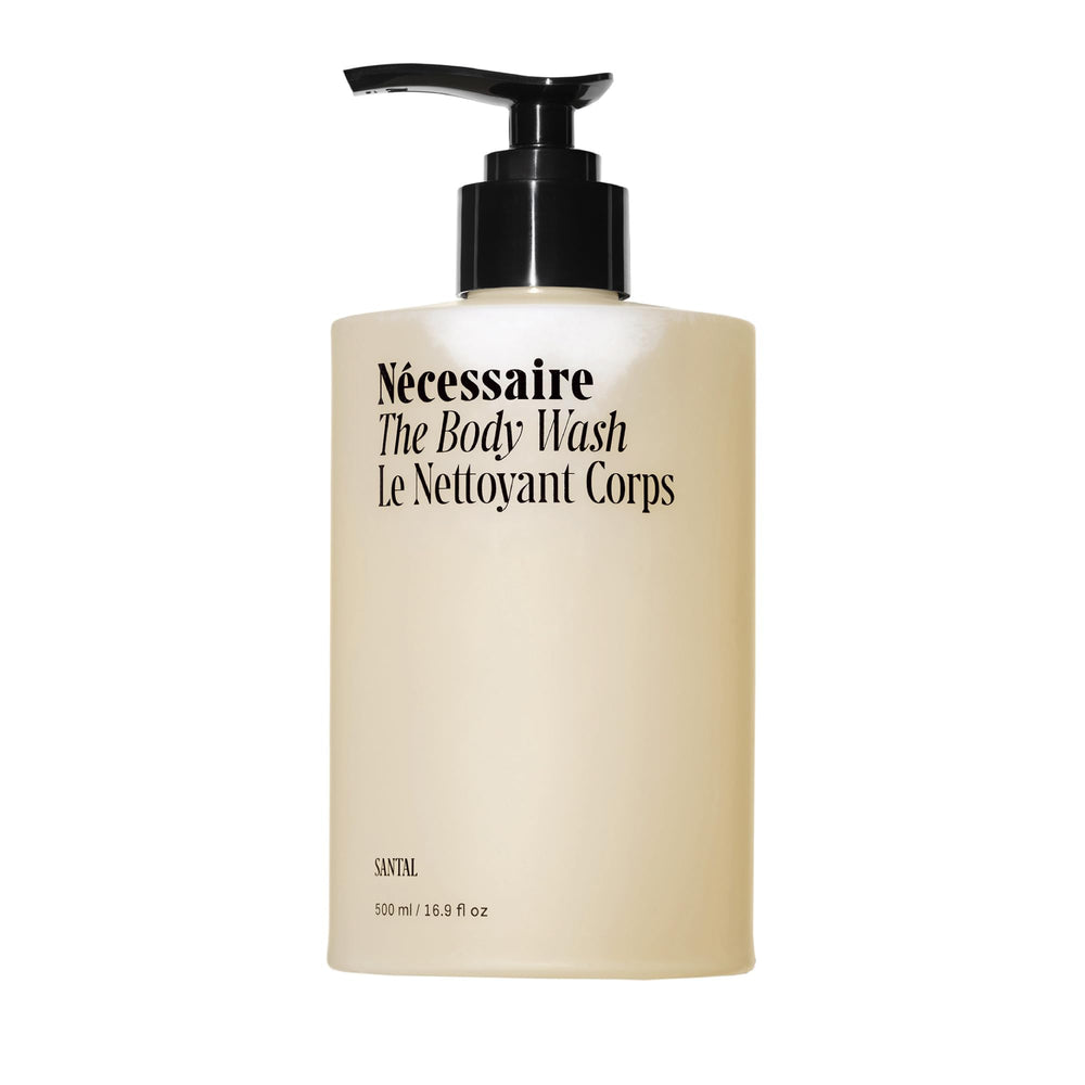 Nécessaire The Body Wash Santal bottle for everyday gentle cleansing and skin balance