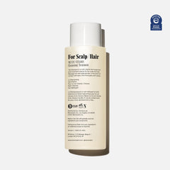 Nécessaire The Shampoo foam lather demonstrates rich, soft cleansing without stripping
