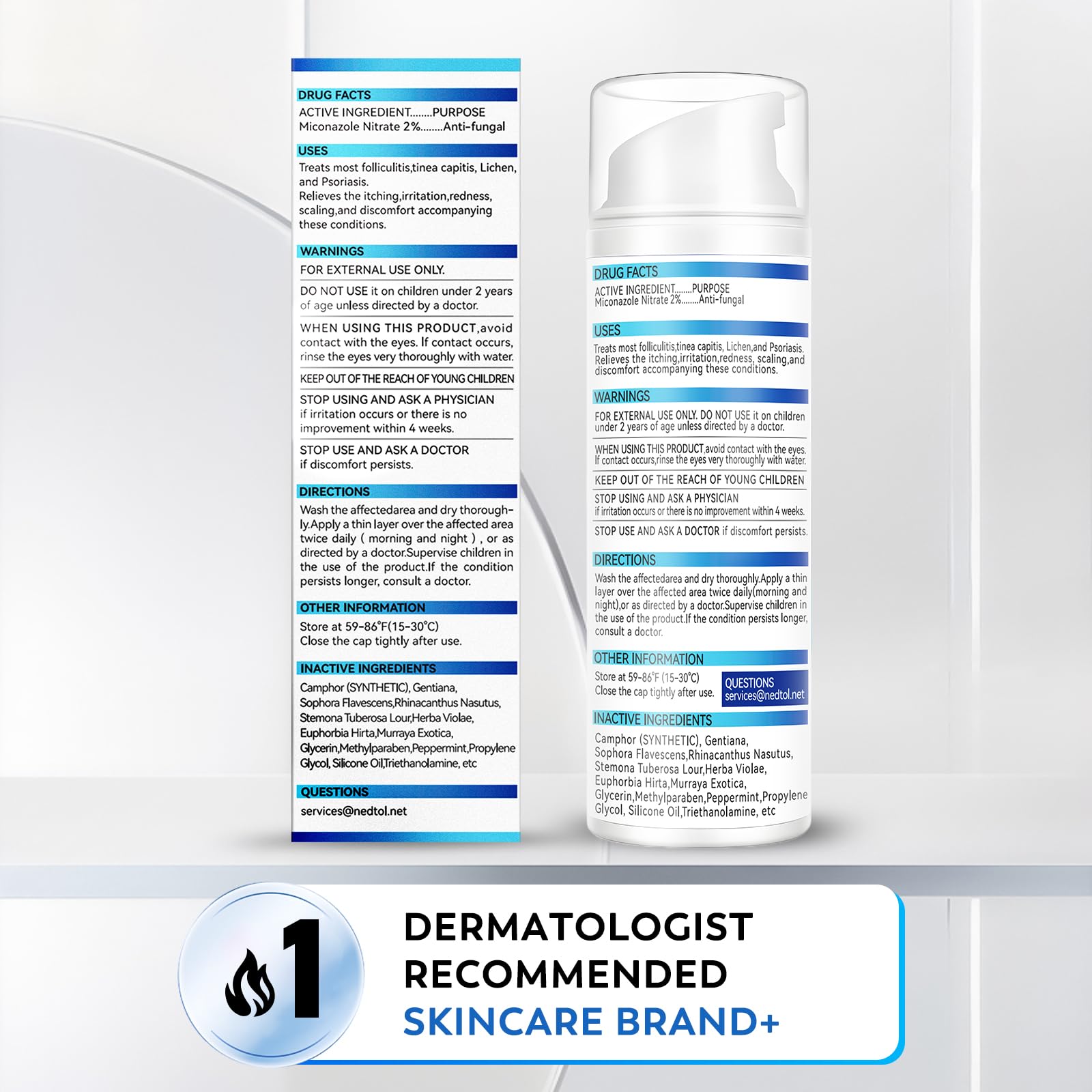 Nedtol Folliculitis Treatment Cream natural extracts ingredients