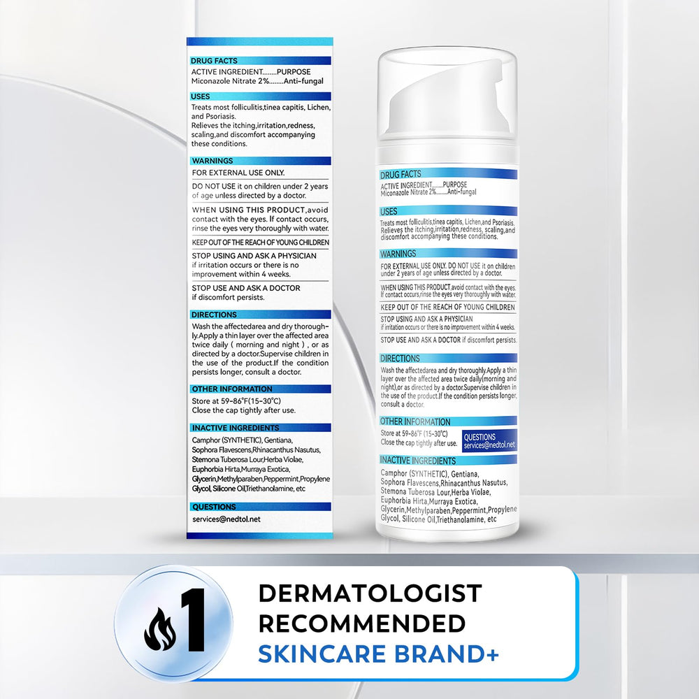Nedtol Folliculitis Treatment Cream natural extracts ingredients