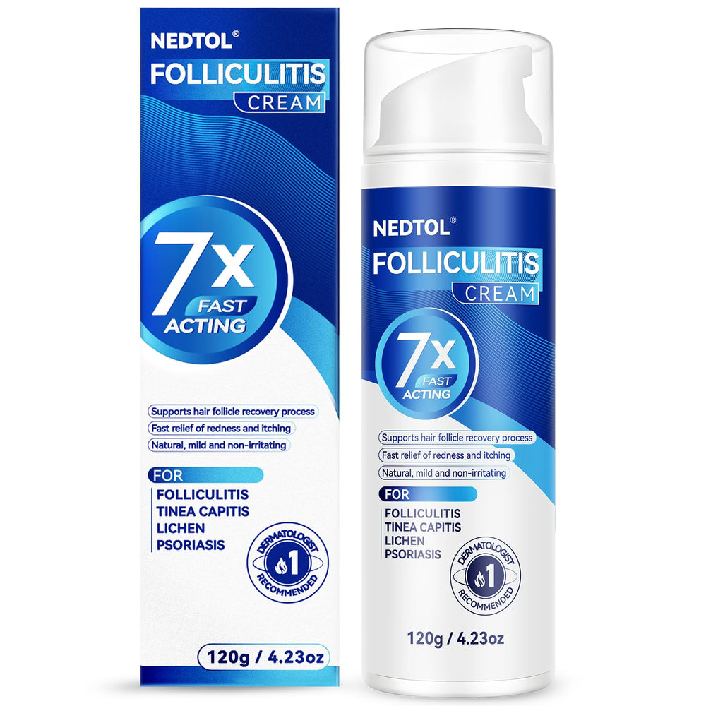 Nedtol Folliculitis Treatment Cream scalp application relieves irritation
