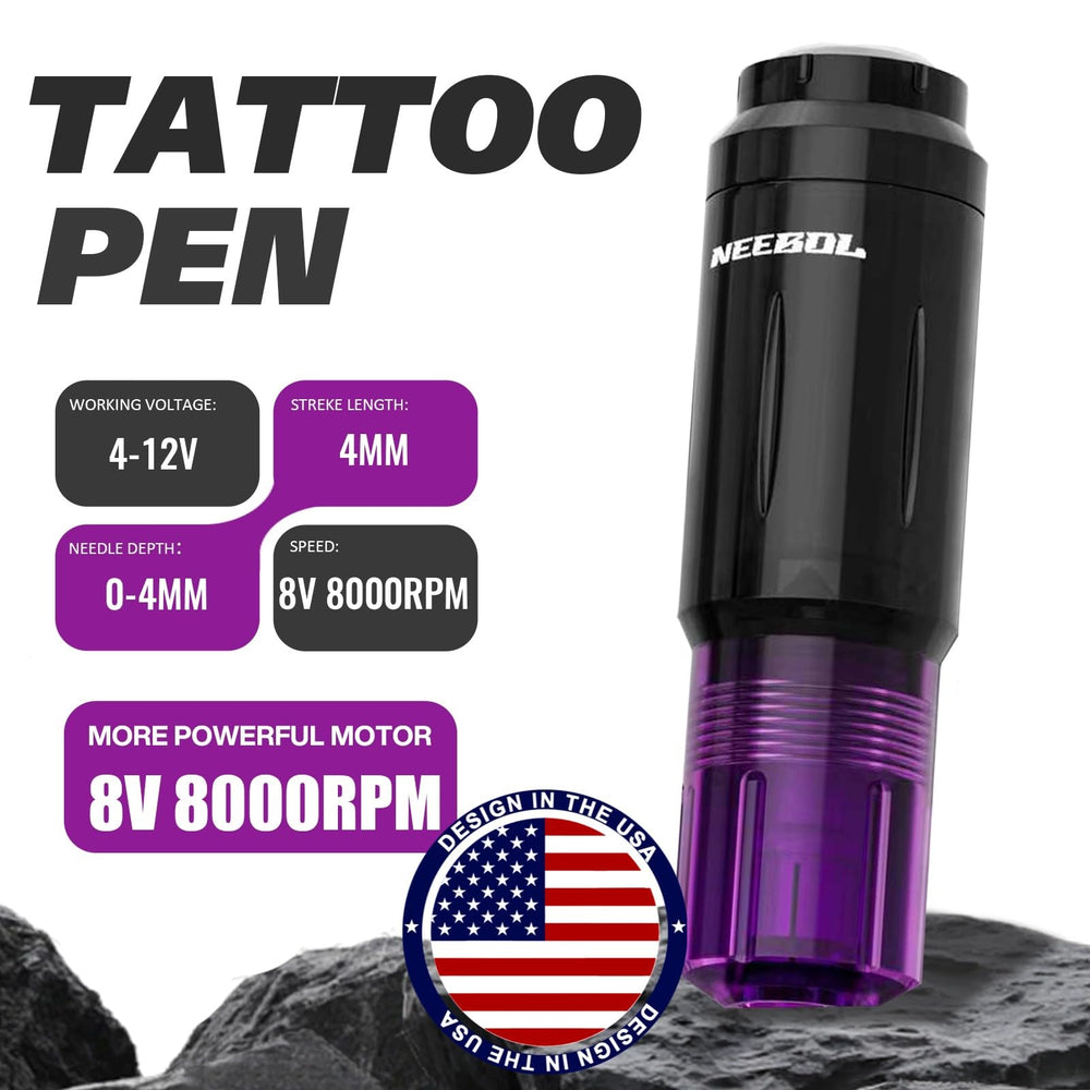 Neebol A10 compact tattoo gun for precise control