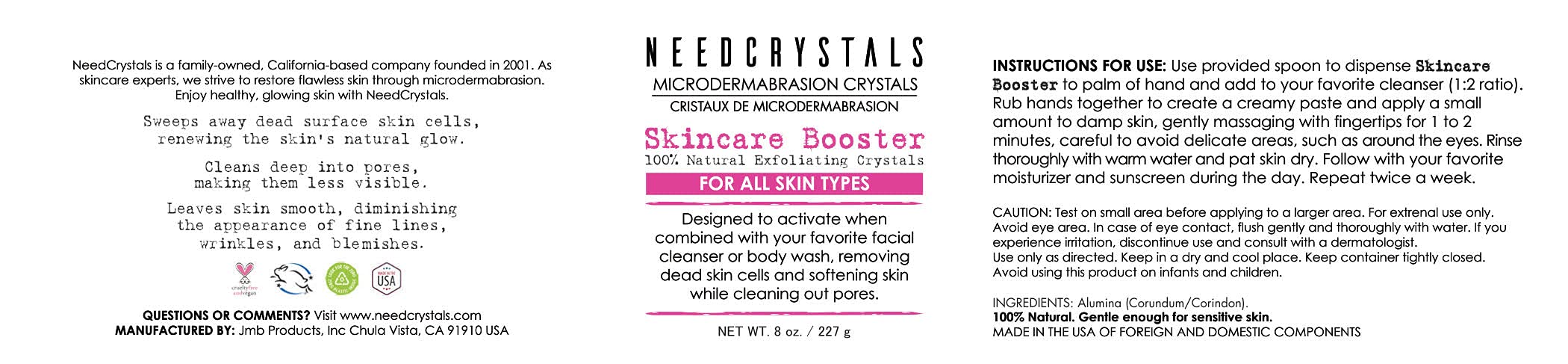 NeedCrystals antes-despues rostro: diferencia visible en la textura de la piel