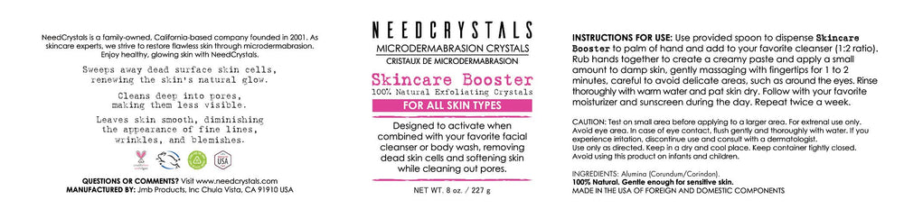 NeedCrystals antes-despues rostro: diferencia visible en la textura de la piel