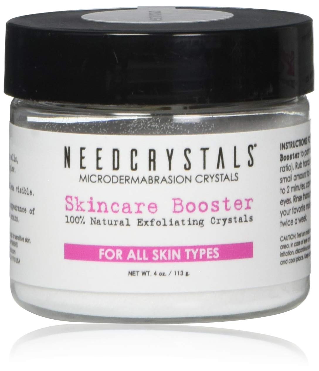 NeedCrystals cristales exfoliacion frasco: exfoliación suave que deja la piel limpia