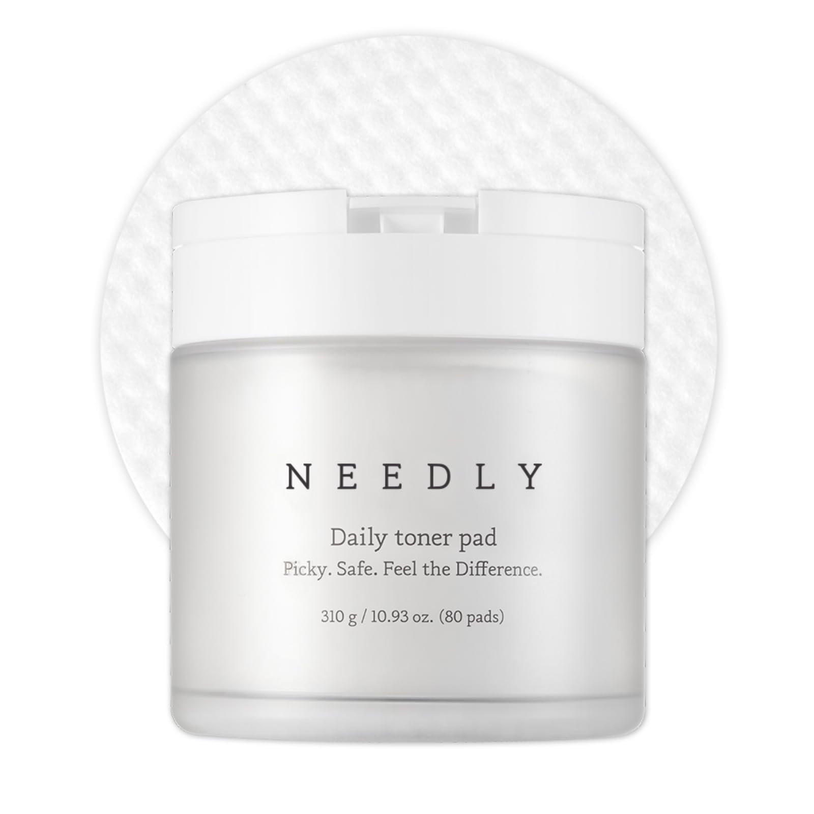 NEEDLY almohadilla exfoliante diaria para aplicación suave y eficaz