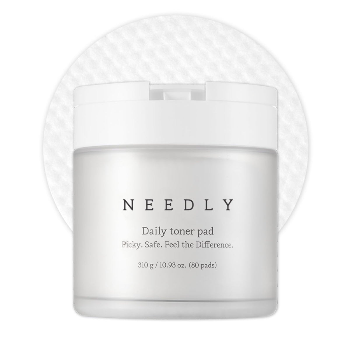 NEEDLY almohadilla exfoliante diaria para aplicación suave y eficaz