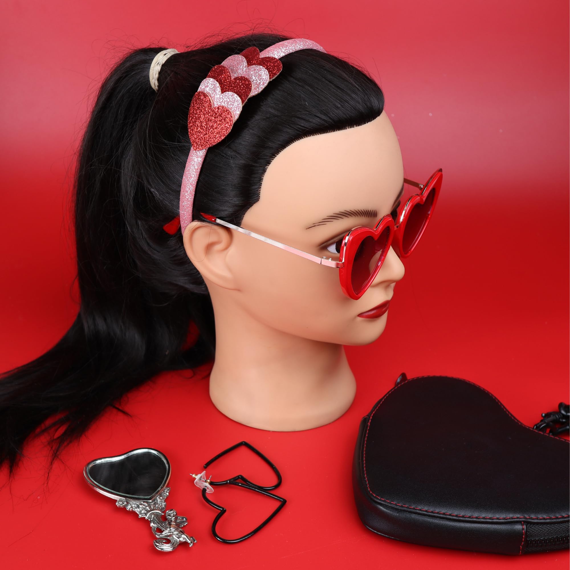 Needzo diadema para cabina de fotos, cómodo y llamativo.