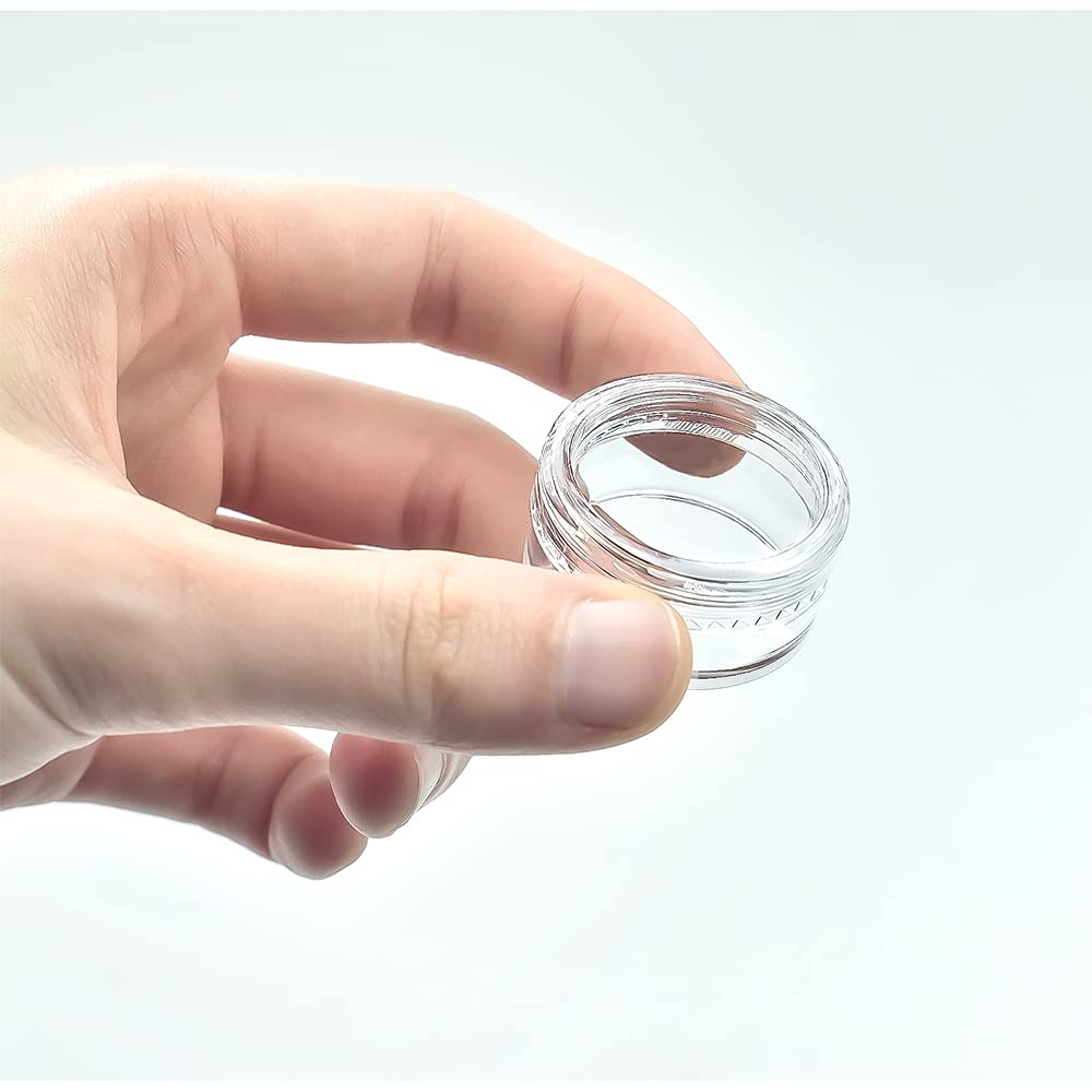 NEEMORE mini 5ml containers ideal for on-the-go beauty samples.
