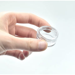 NEEMORE mini 5ml containers ideal for on-the-go beauty samples.