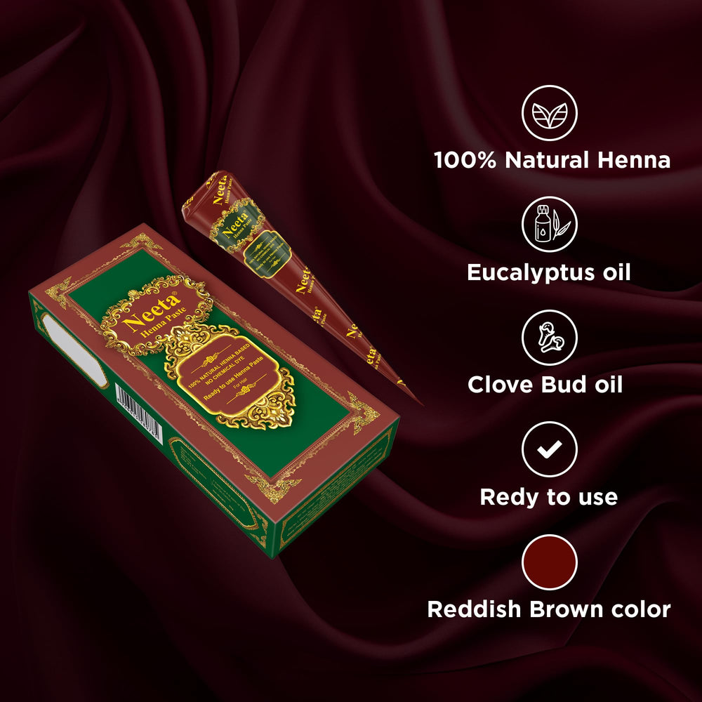 Neeta color developing stage shows orange to brown transition.