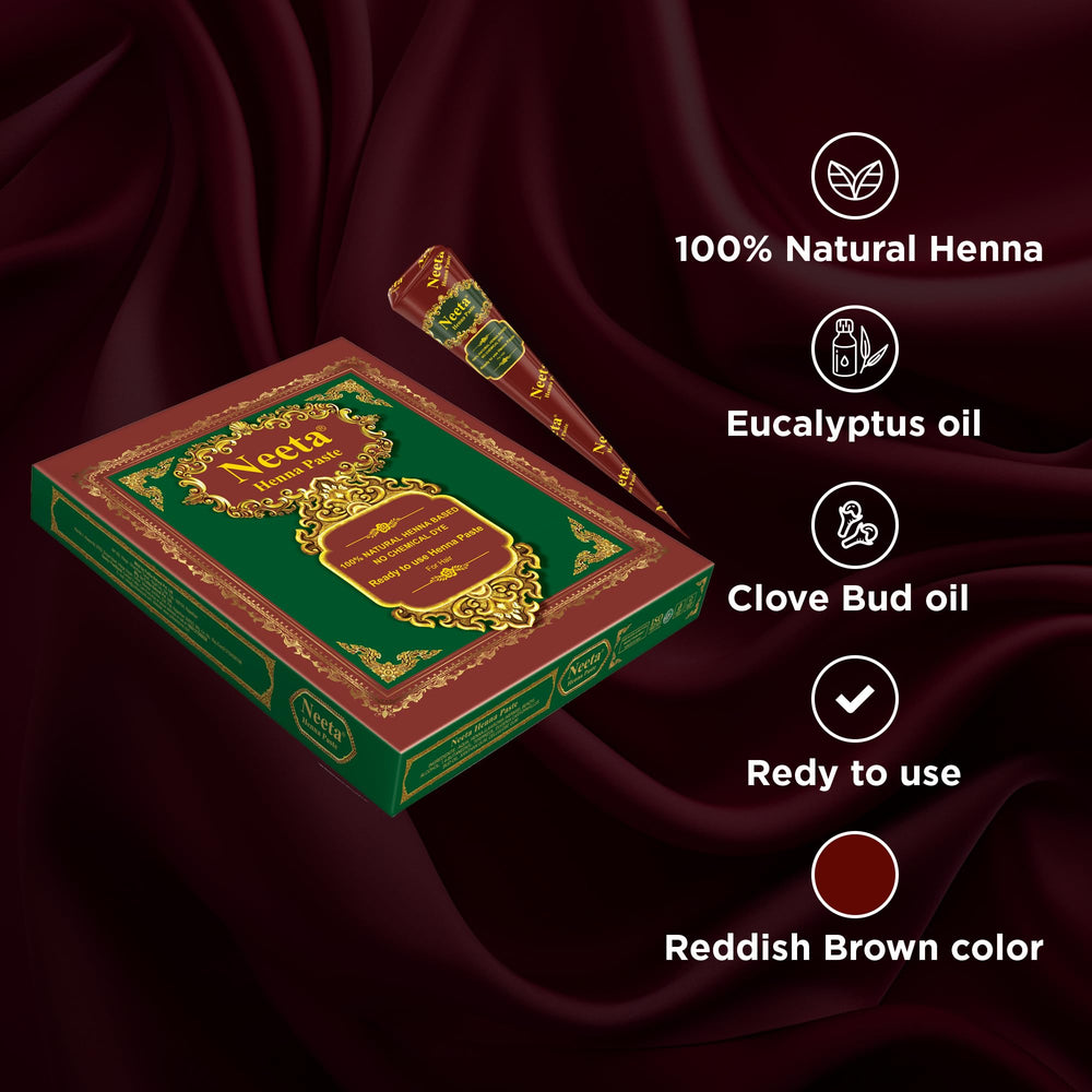 Neeta henna cones demonstrate cruelty-free cosmetic standards