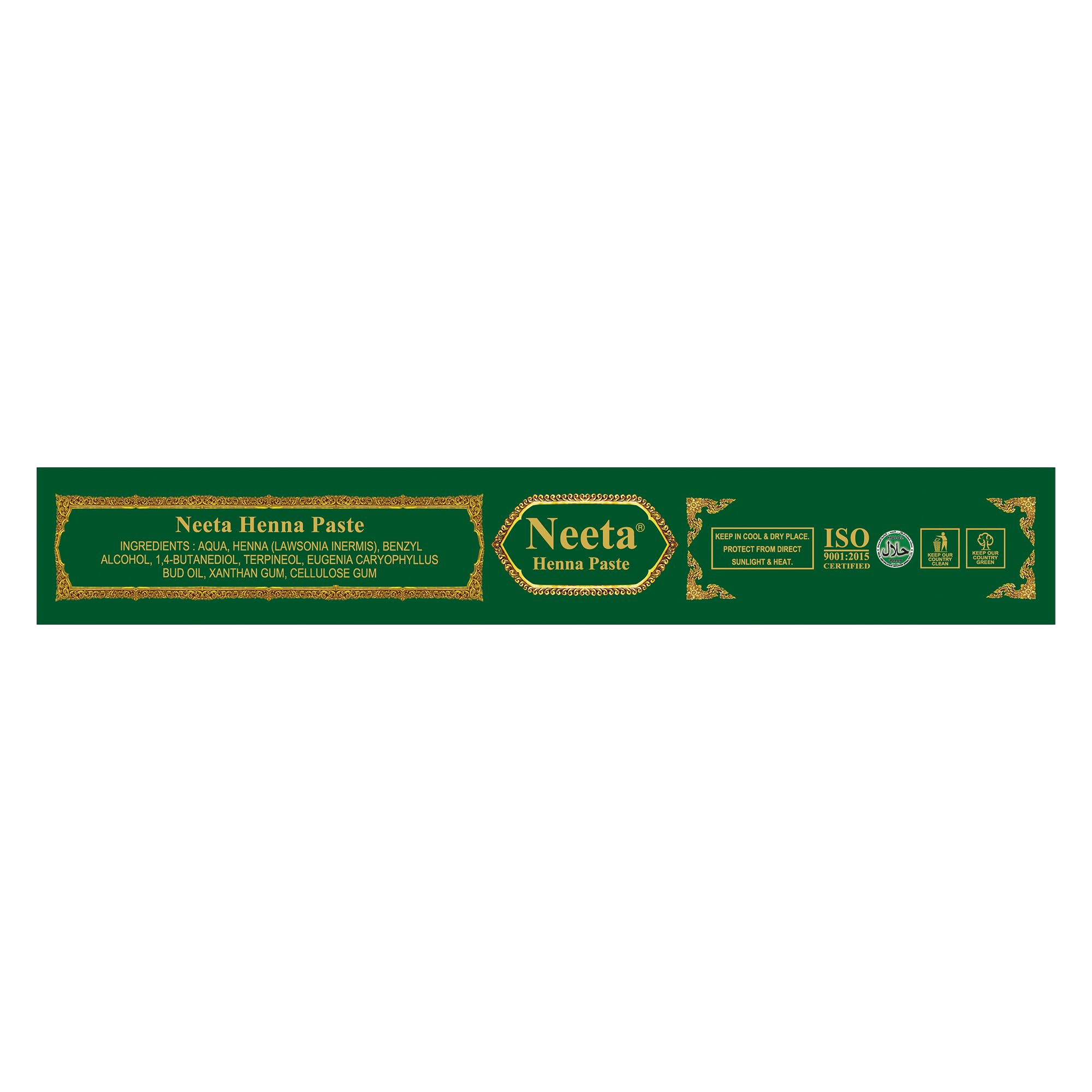 Natural ingredients in Neeta henna with Nilgiri and clove oils