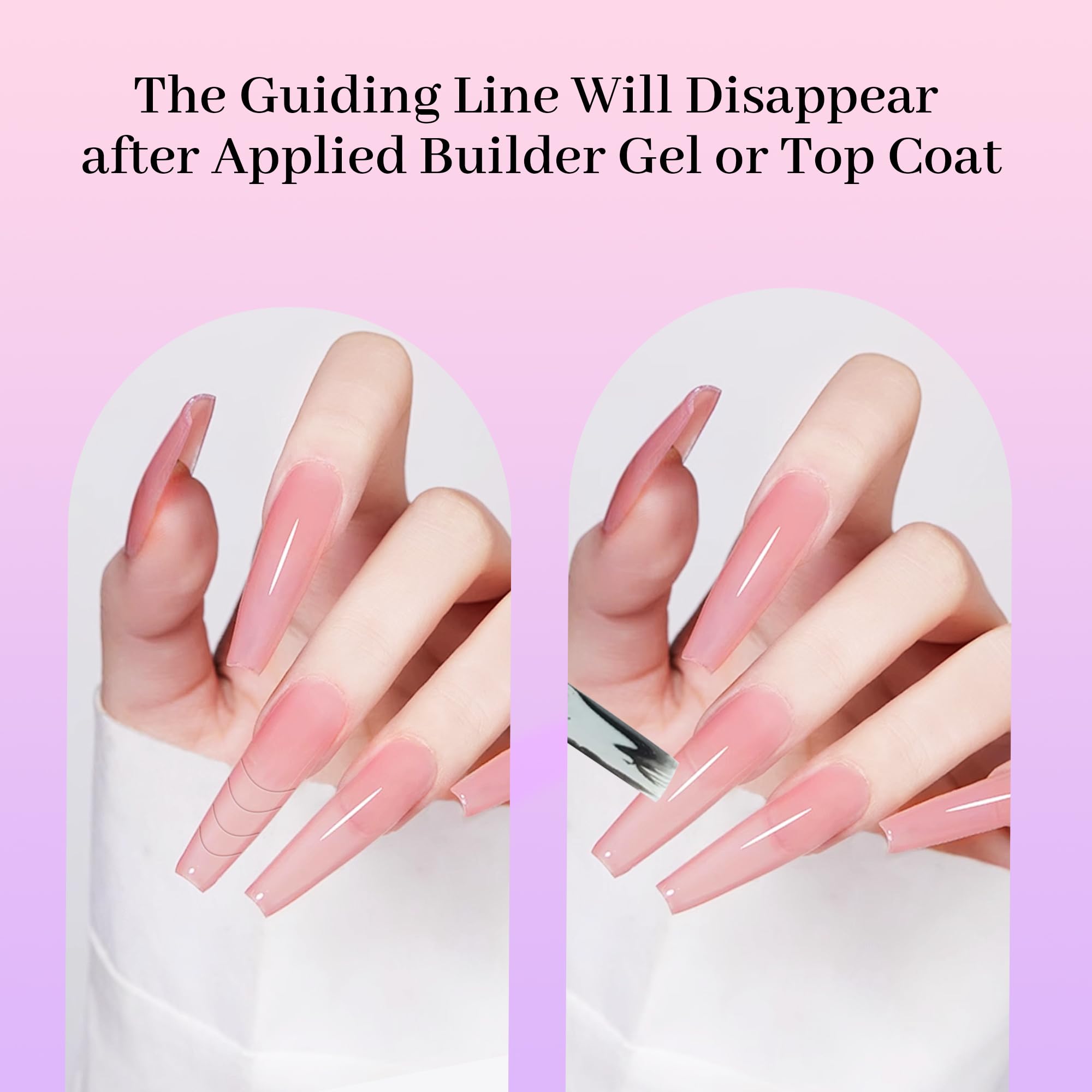 Nelrona easy-use nail forms for quick at-home nail creation.