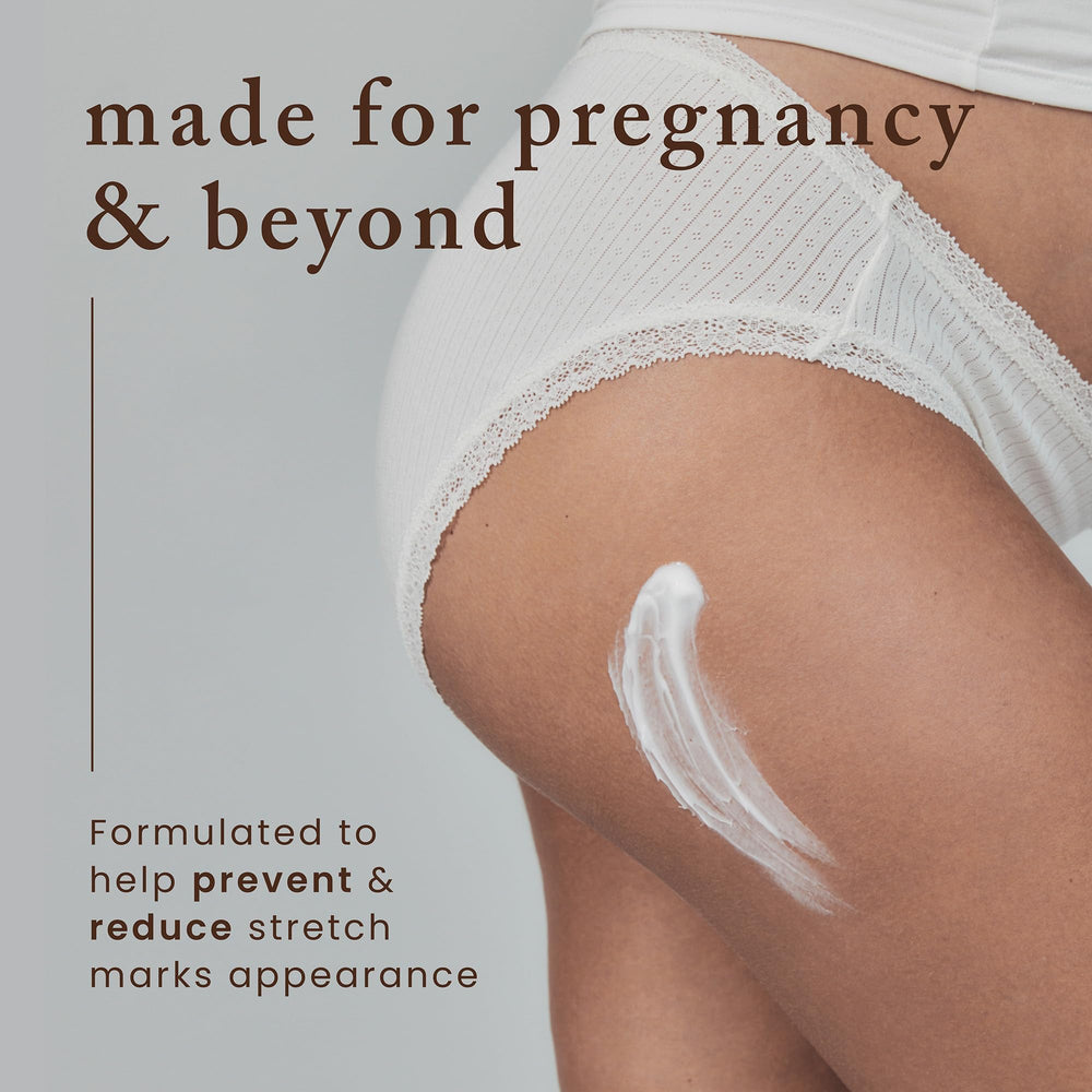 Nemah Stretch Mark Cream in a daily self-care routine for calm, conditioning skin.