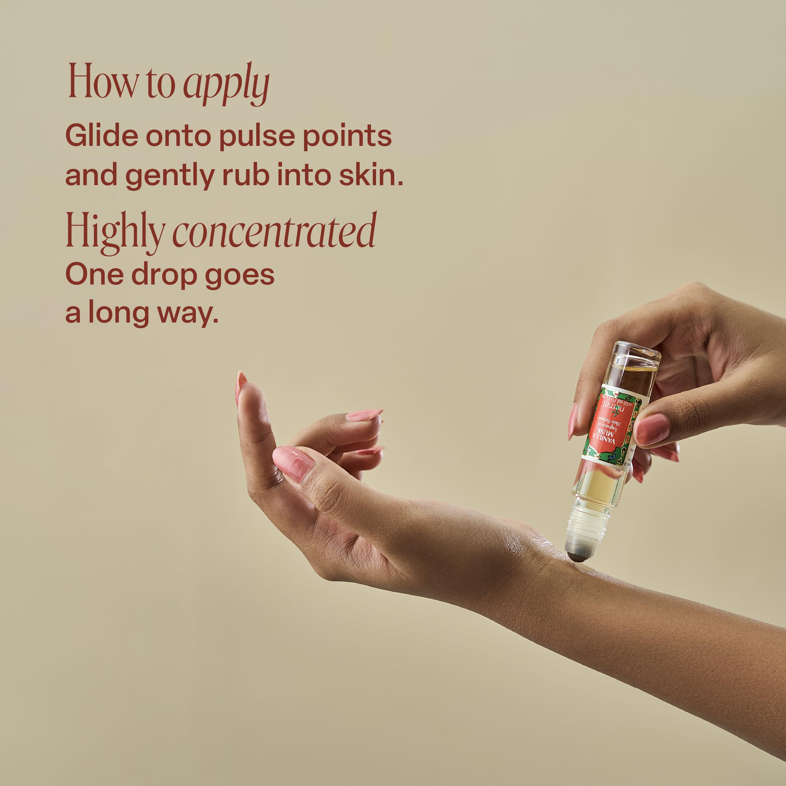 Nemat alcohol-free fragrance oil is suitable for everyday use.