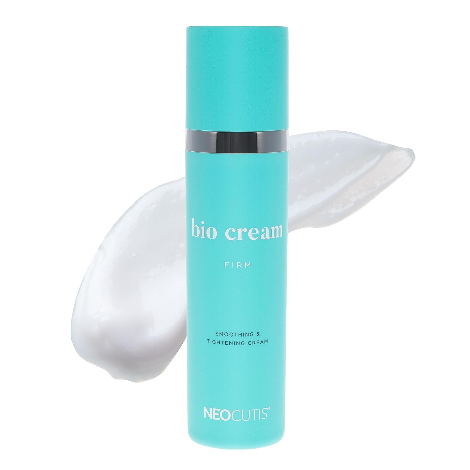 NEOCUTIS Bio Cream Firm jar close-up showing smoothing texture for firmer-looking skin