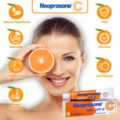 Neoprosone Gel Vitamina C para manos, hidratación y luminosidad.