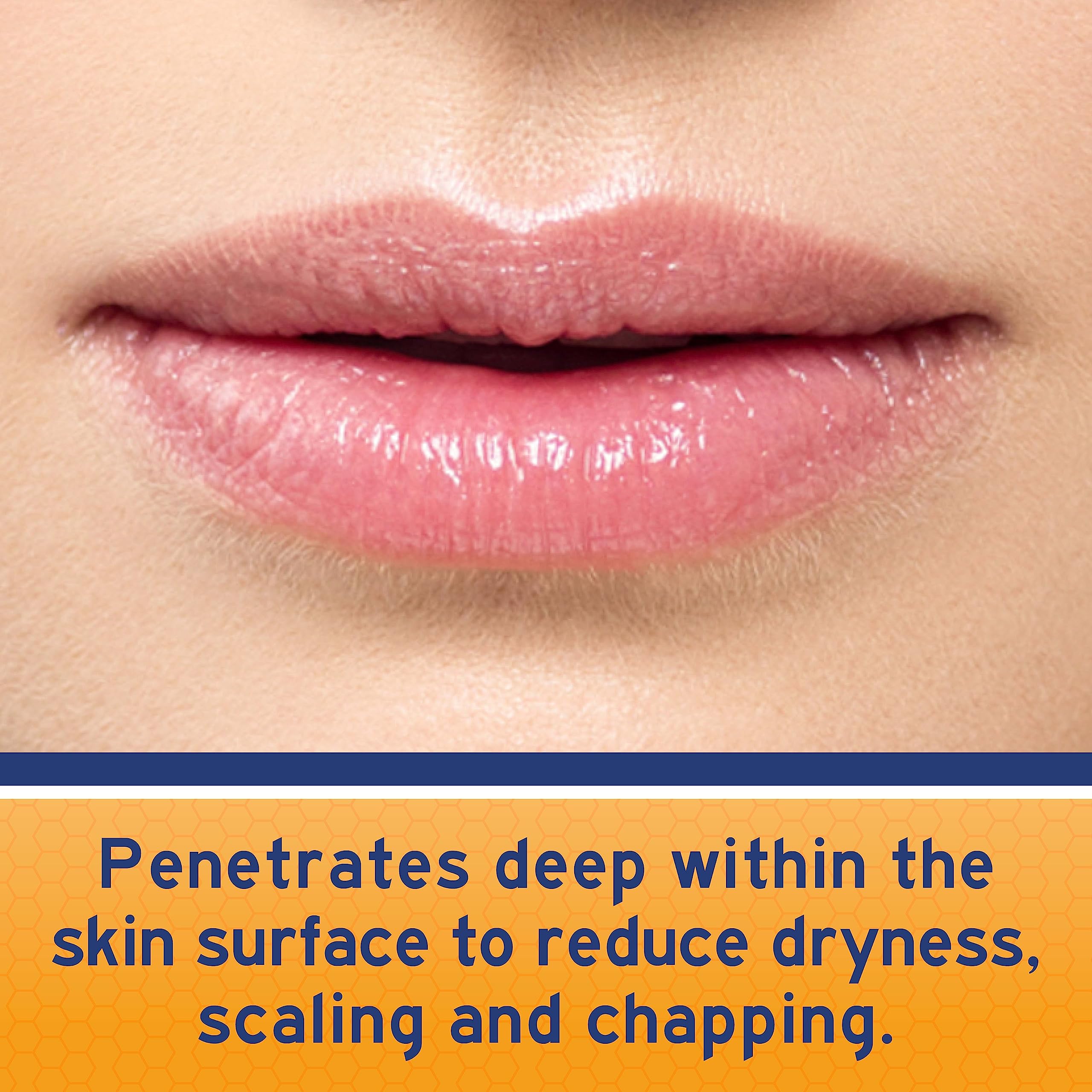 Neosporin Cuidado Labial Nocturno; empaque doble para cuidado continuo