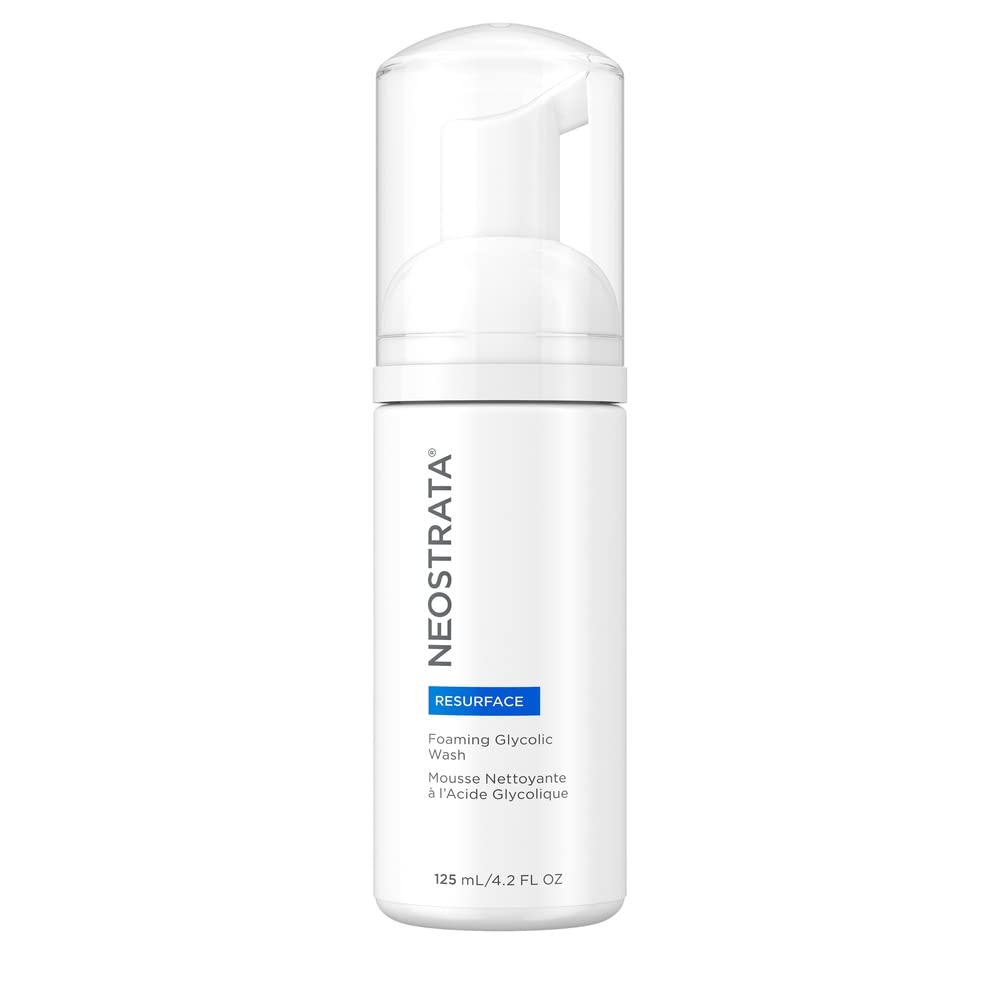 NEOSTRATA foaming glycolic face wash bottle front view for daily cleansing