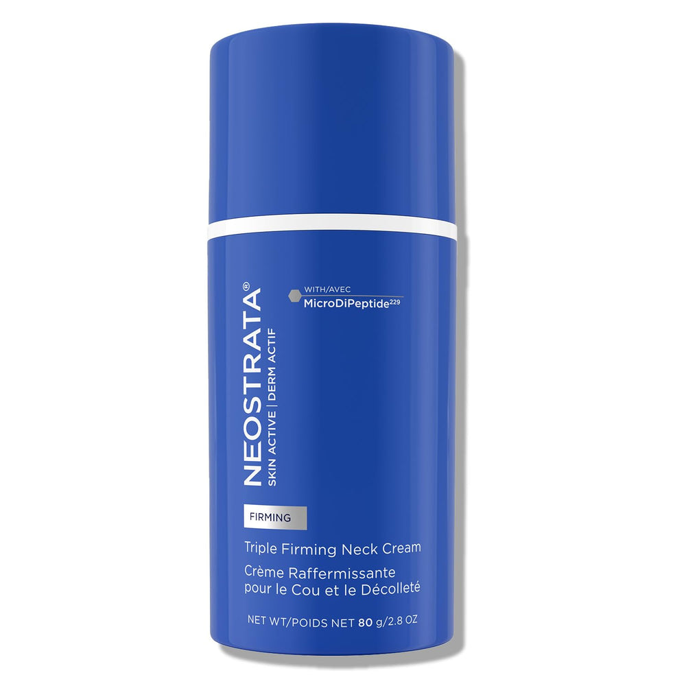 NEOSTRATA Triple Firming Neck Cream front packaging, fragrance-free formula for all skin types.