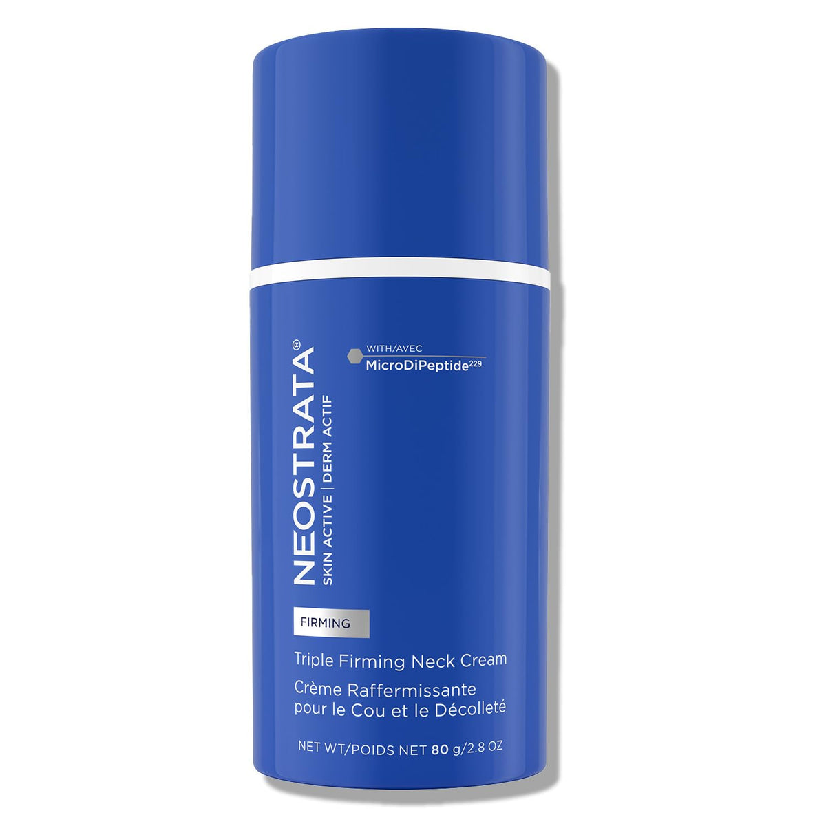 NEOSTRATA Triple Firming Neck Cream front packaging, fragrance-free formula for all skin types.