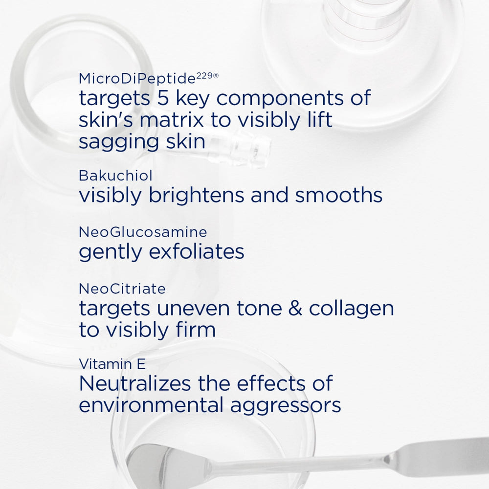 NEOSTRATA NeoGlucosamine ingredient highlight for smoothing neck area.
