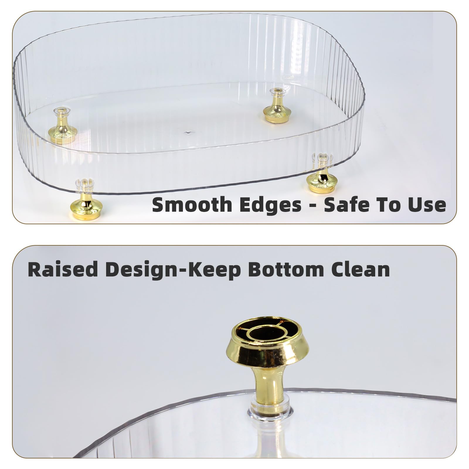 Neotidy multiroom organizer tray fits bathroom, bedroom, or desk.
