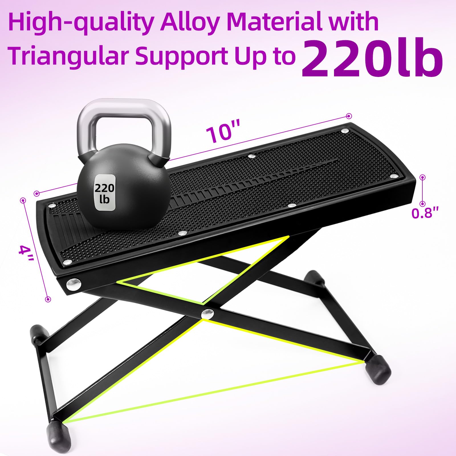 neotidy pedicure foot rest foldable design ideal for compact storage