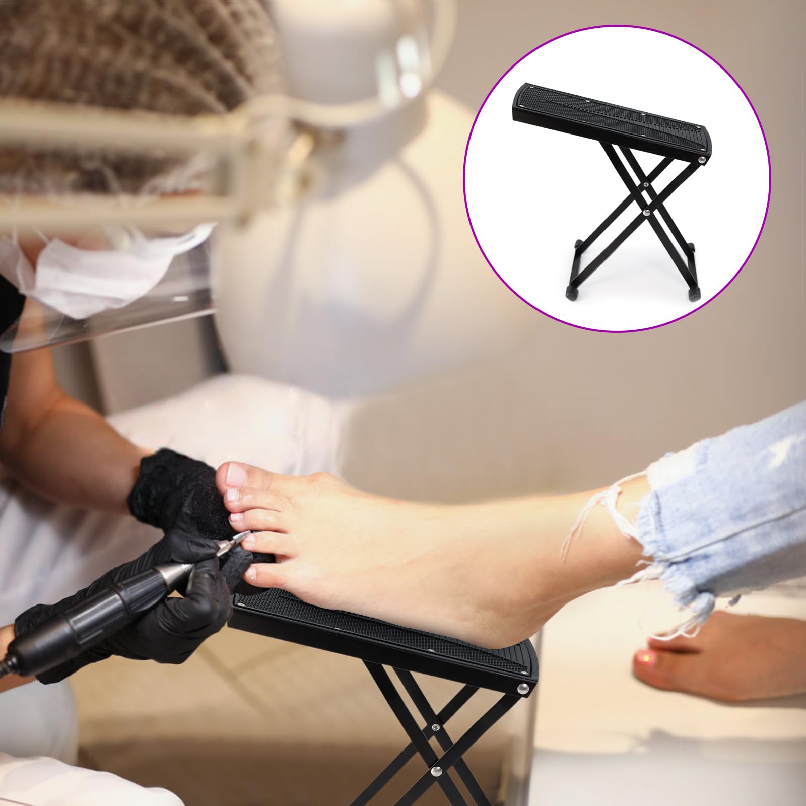 neotidy pedicure foot rest makes a thoughtful gift for nail tech enthusiasts