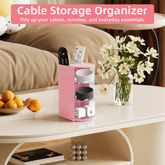 Neotidy three-layer storage system helps keep daily essentials organized.
