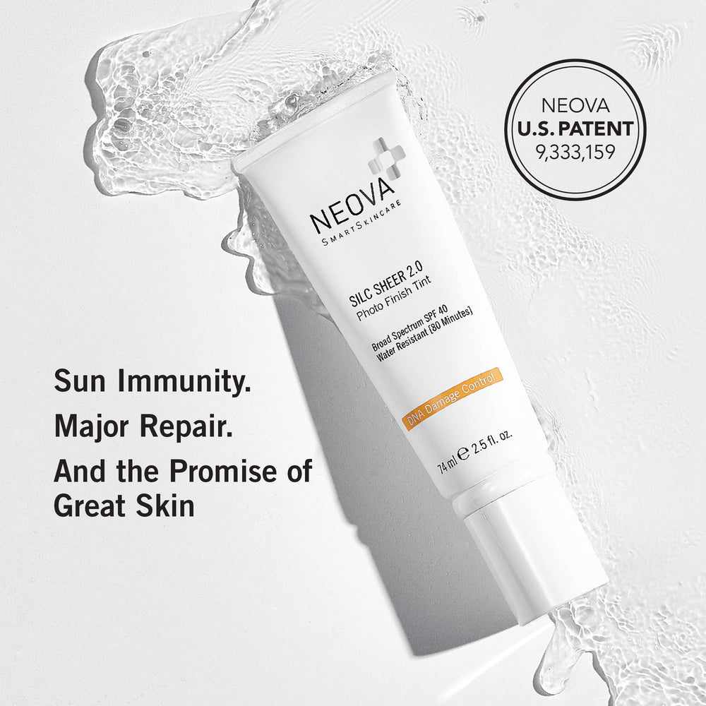 NEOVA Silc Sheer 2.0 smooth application on skin