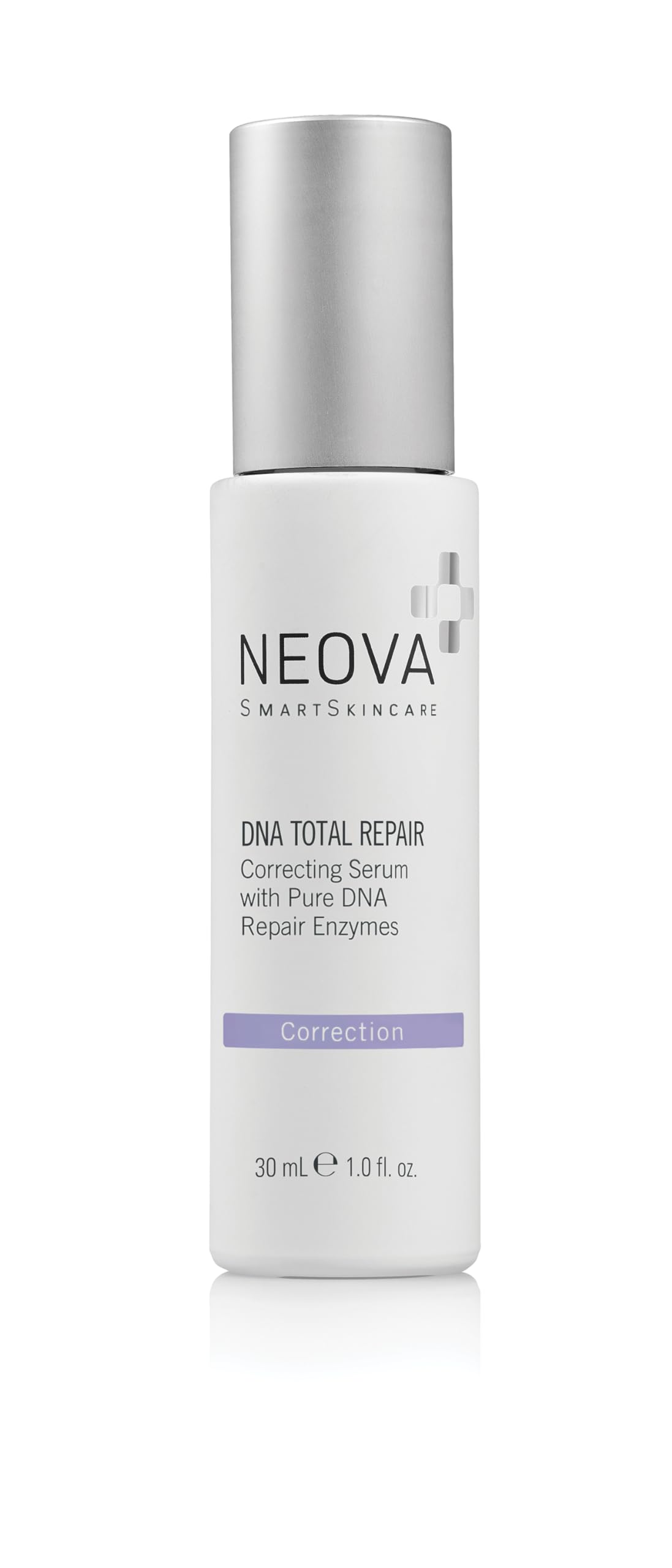 NEOVA DNA Total Repair Serum dropper enables precise daily application.