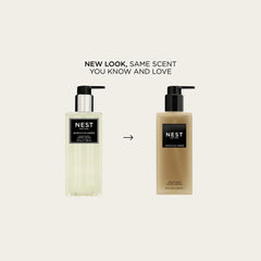 Nest New York Moroccan Amber label highlighting premium scent notes.