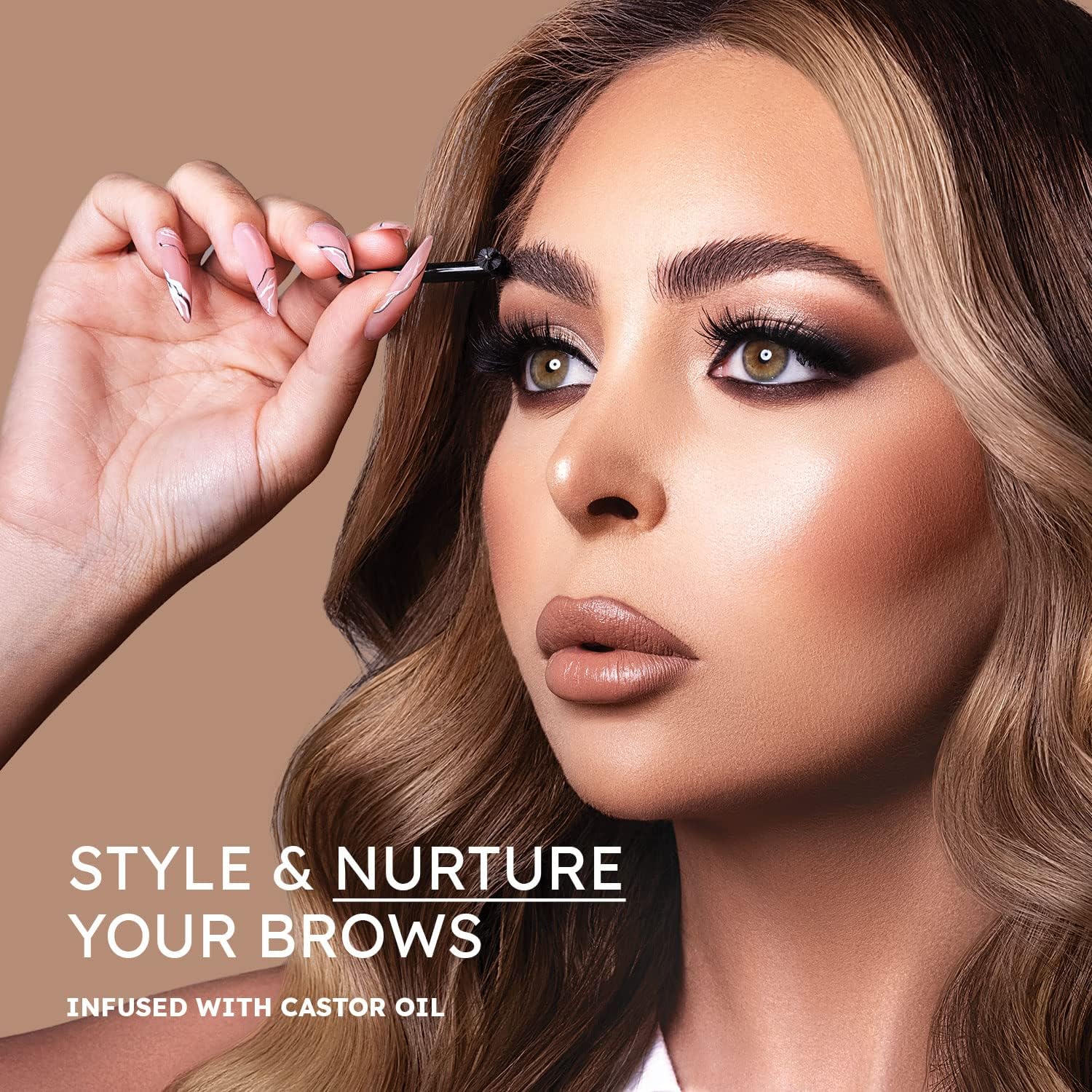 NueDerma Brow Seal cejas con efecto natural para un look suave.