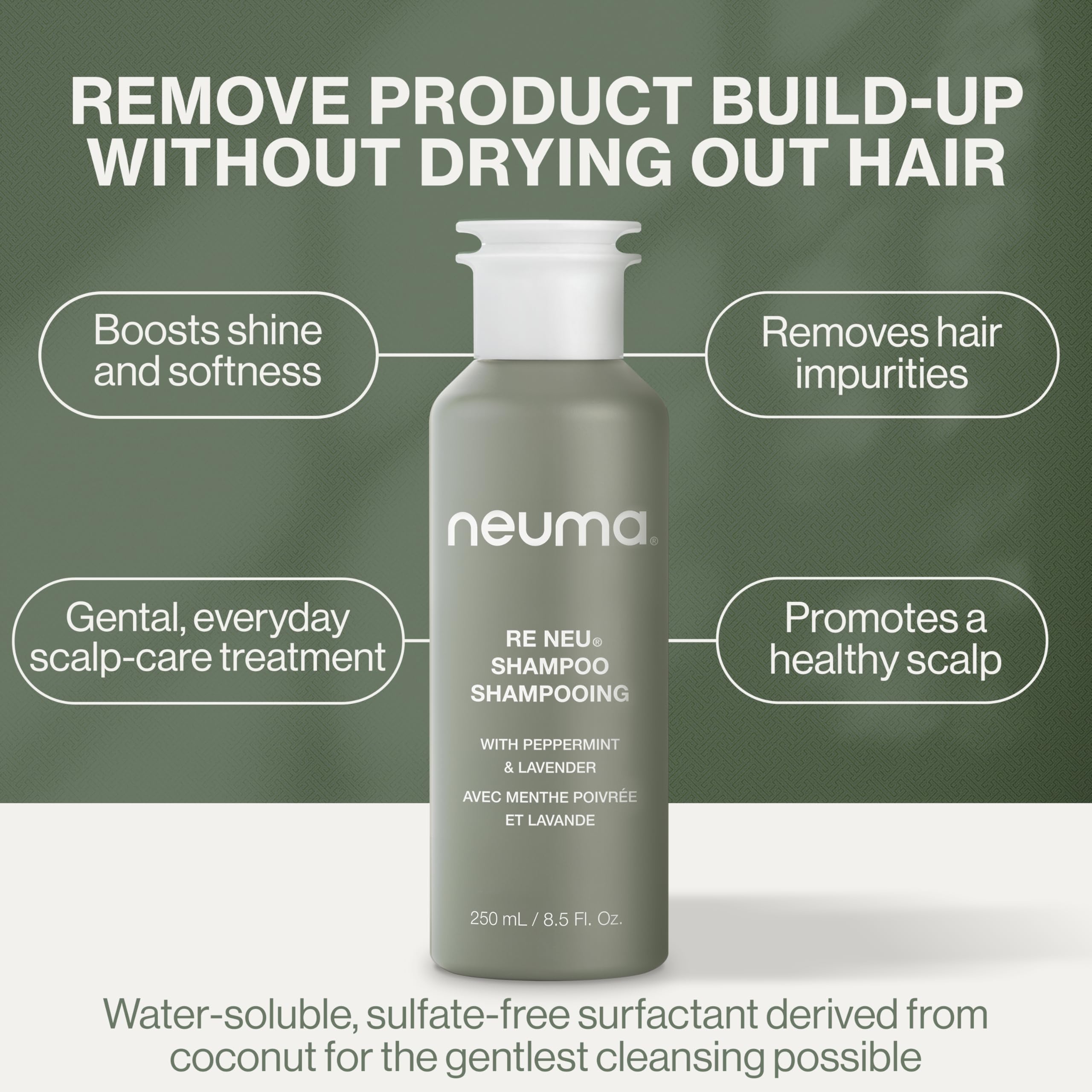 Neuma Re Neu ingredients oil blend features peppermint and lavender