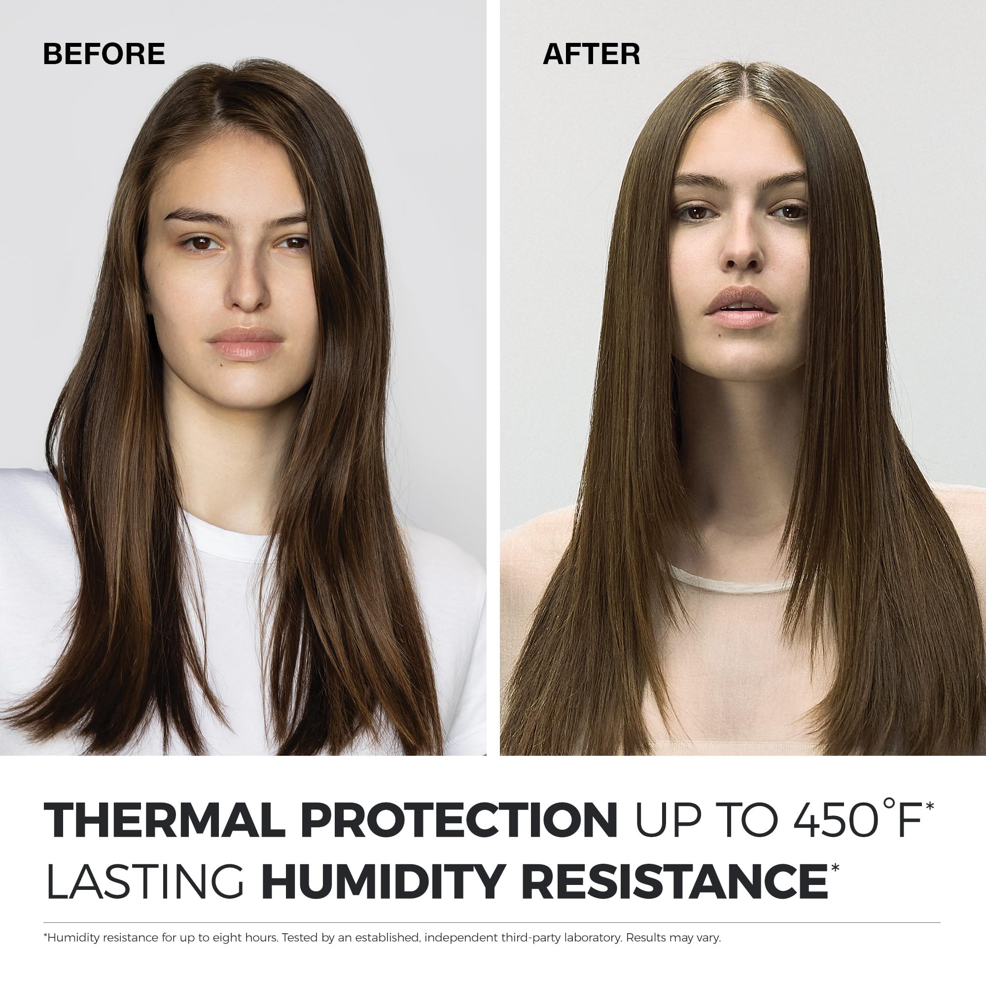 Neuro Protect HeatCTRL Iron Hairspray holds and defines strands