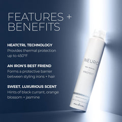 Neuro Protect HeatCTRL Iron Hairspray hair shine for a sleek finish