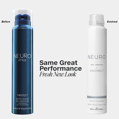 Neuro Protect HeatCTRL Iron Hairspray spritz seals shine and humidity resistance
