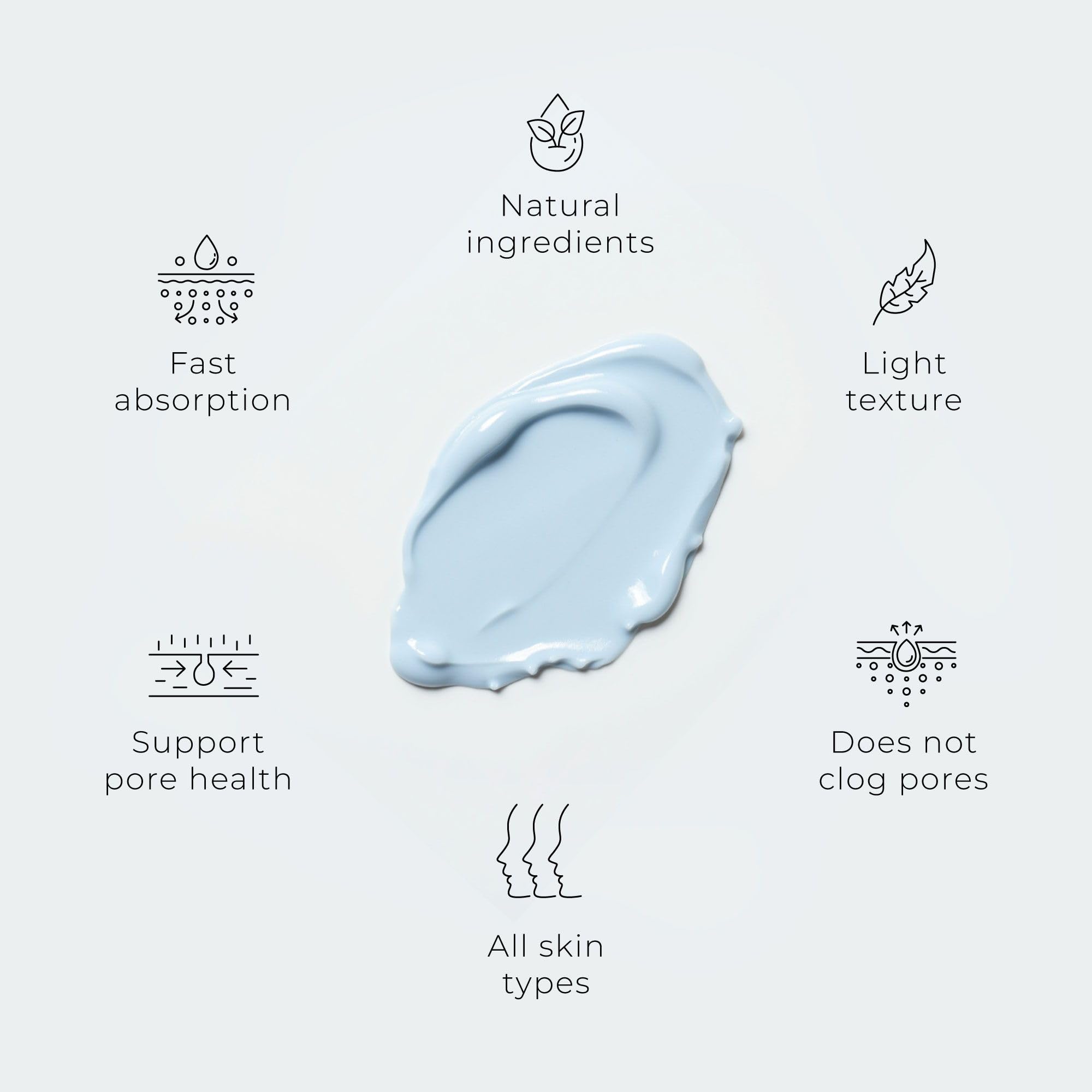 Neurogan GHK-Cu face cream shining under soft lighting.