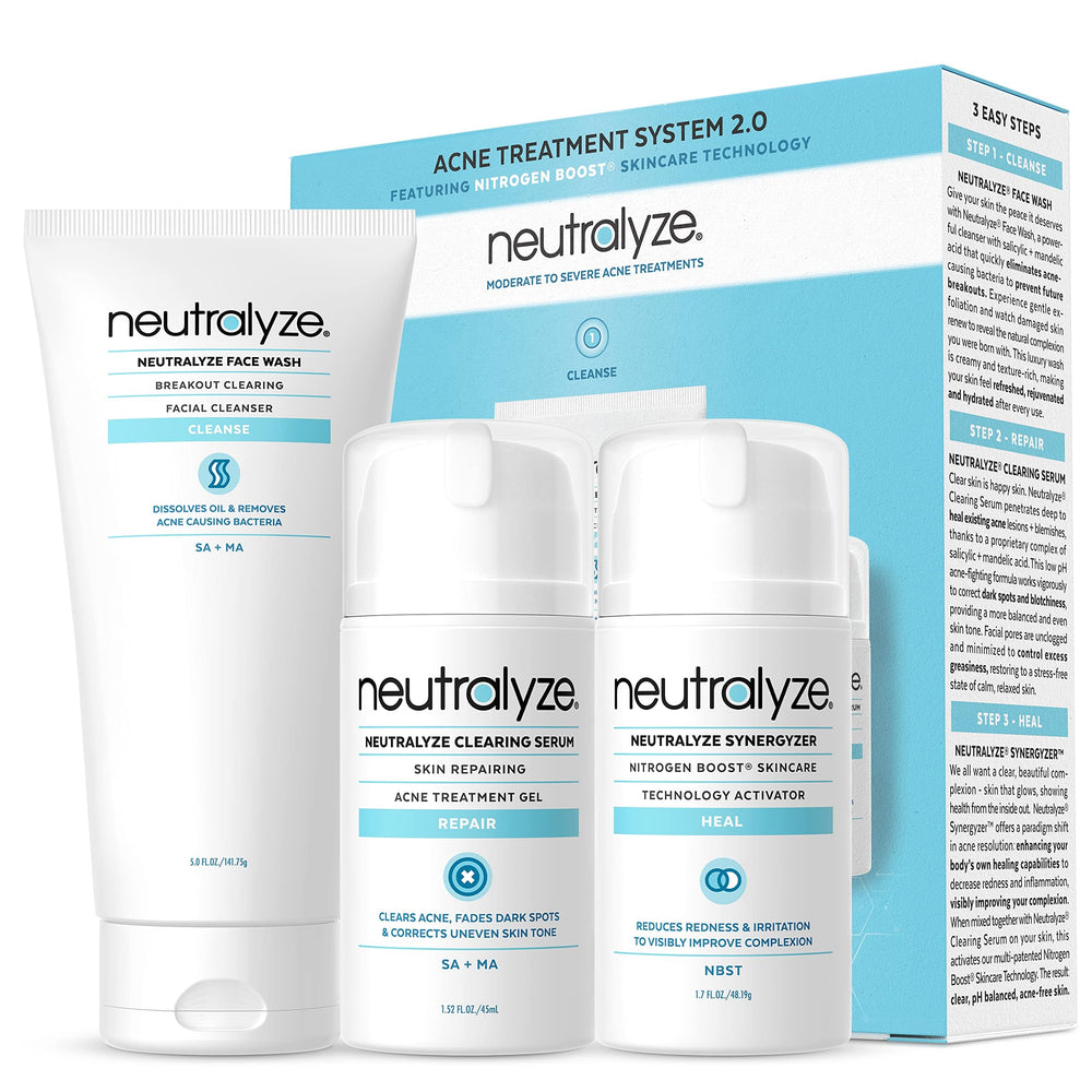 Neutralyze lavado facial, limpieza profunda para piel propensa al acné.