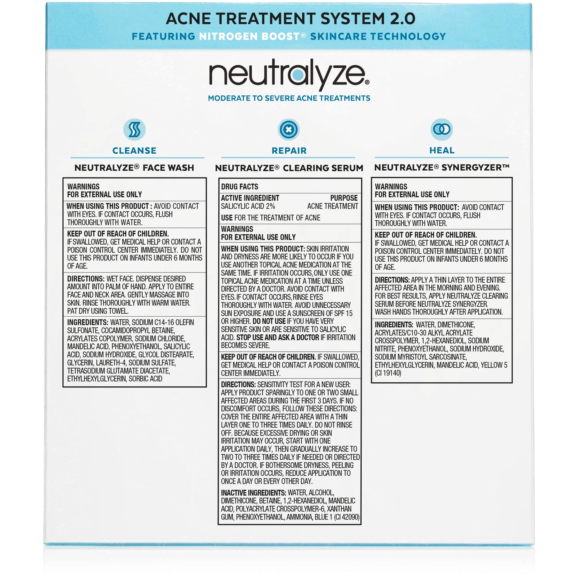 Neutralyze suero aclarador, unifica tono y reduce manchas leves.
