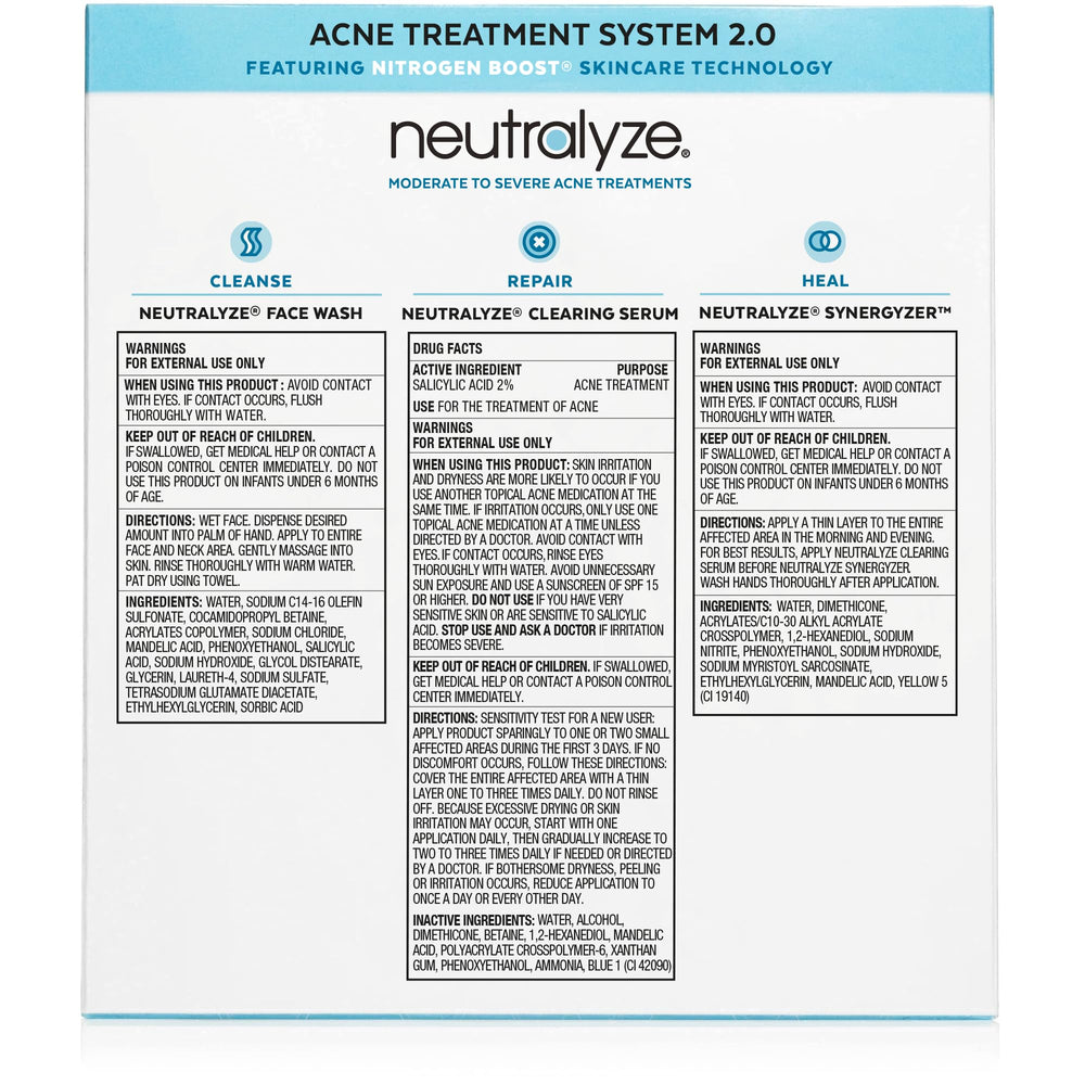 Neutralyze suero aclarador, unifica tono y reduce manchas leves.