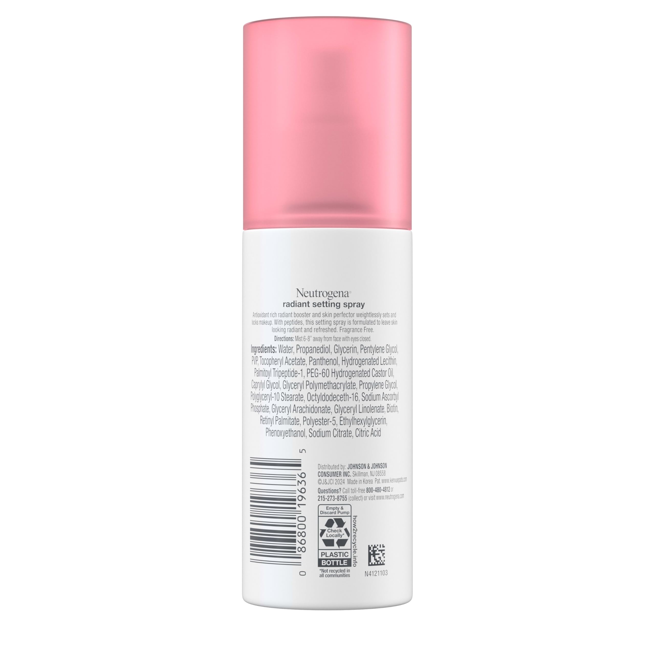 Neutrogena acabado ligero que conserva la hidratación sin sensación pesada.