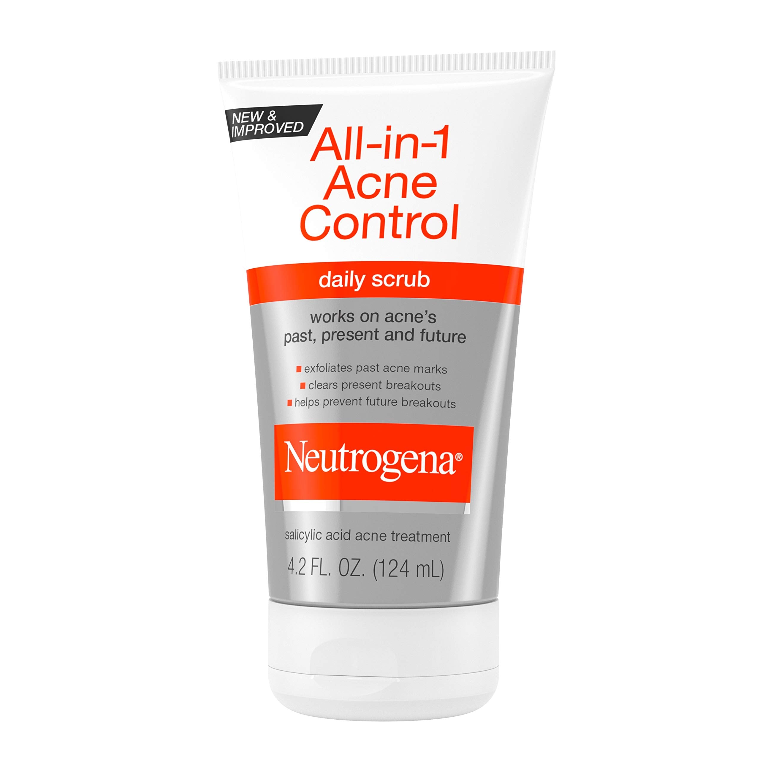 Neutrogena All-In-1 Acne Control foam starts to lather as you wash.