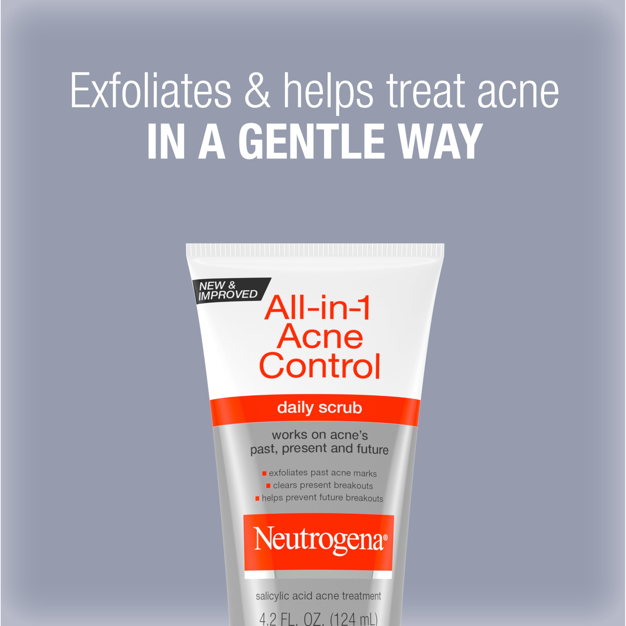Close-up of Neutrogena scrub microbeads for gentle exfoliation
