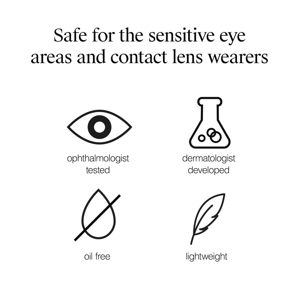 Neutrogena apta para uso con lentes de contacto, cuidado suave para ojos