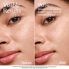 Neutrogena Collagen Bank crema SPF30, textura ligera y absorción rápida.